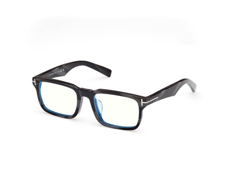 TOM FORD TOMFORD FULL RIM FT6006-D-B06353 MEN RECTANGULAR ACETATE FRAMES - Image 1